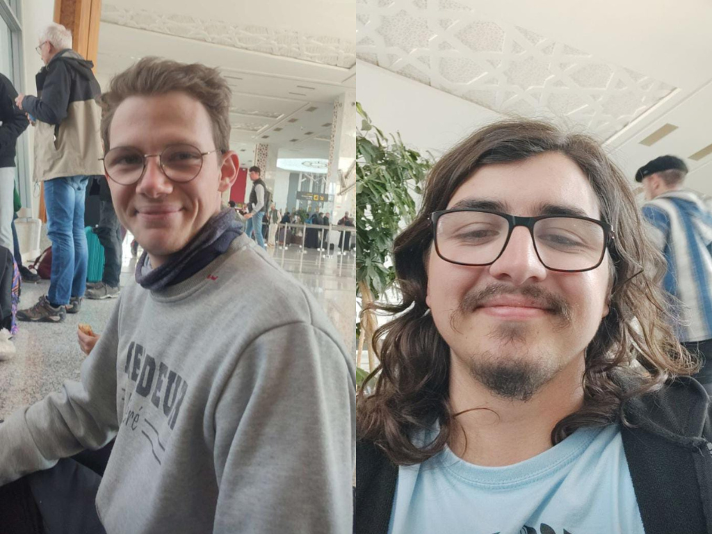 Yohann Lièvre et Kilhiann Bagur 